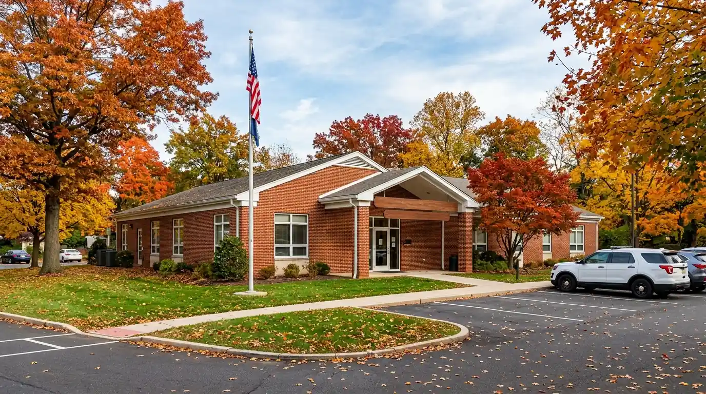 Suburban Pennsylvania township municipal building